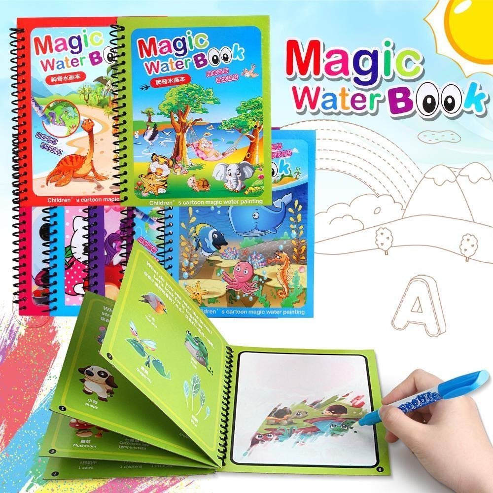 3-in-1 Kids Magic Writing & Learning Bundle with LCD Tablet