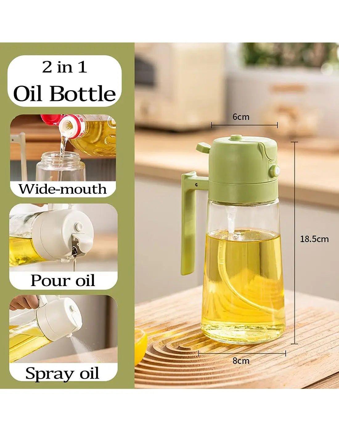 Multifunctional Oil Bottle Leakproof & Reusable – 470ml