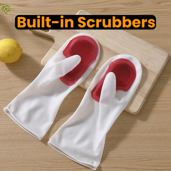 Reusable Magic Dishwashing & Cleaning Gloves