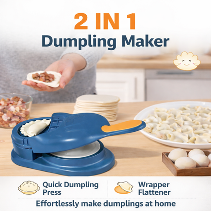 2-in-1 Samosa & Dumpling Maker Press – Easy Kitchen Tool