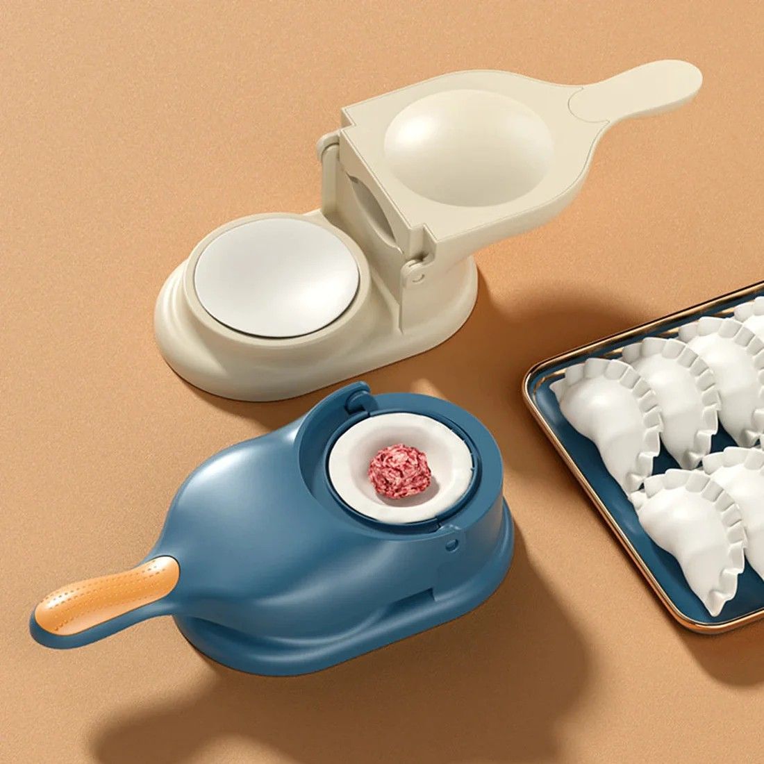 2-in-1 Samosa & Dumpling Maker Press – Easy Kitchen Tool