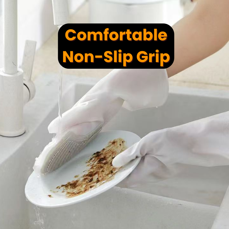 Reusable Magic Dishwashing & Cleaning Gloves