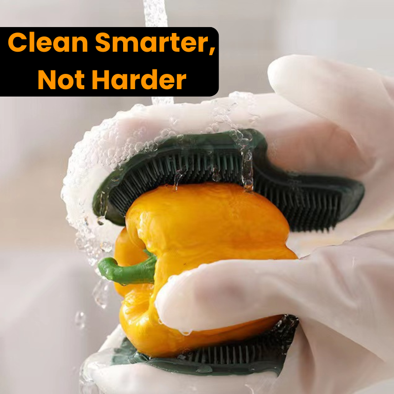 Reusable Magic Dishwashing & Cleaning Gloves