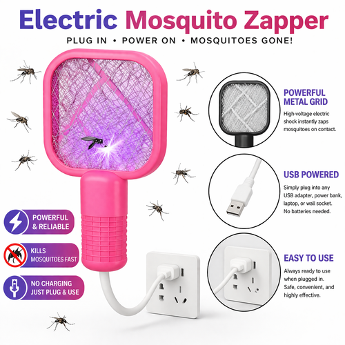 Mini USB Electric Mosquito Racket