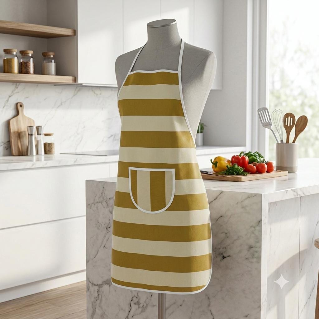Premium Waterproof Kitchen Apron with Front Pocket