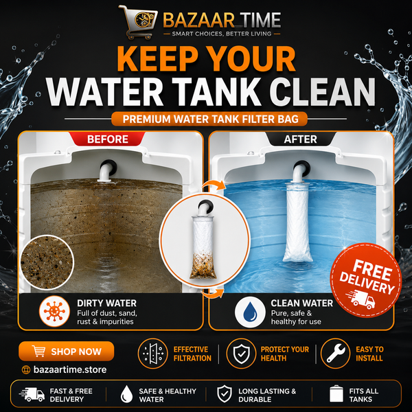Premium Water Tank Filter Bag – Reusable Mesh Dirt & Rust Filter