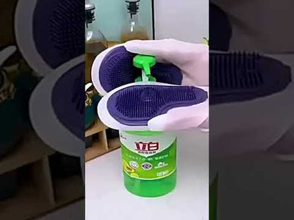 Reusable Magic Dishwashing & Cleaning Gloves
